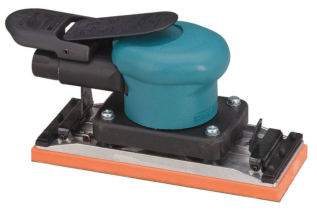 Dynabrade 58507 2-3/4 x 7 inch Dynabug II Orbital Sander with Clips