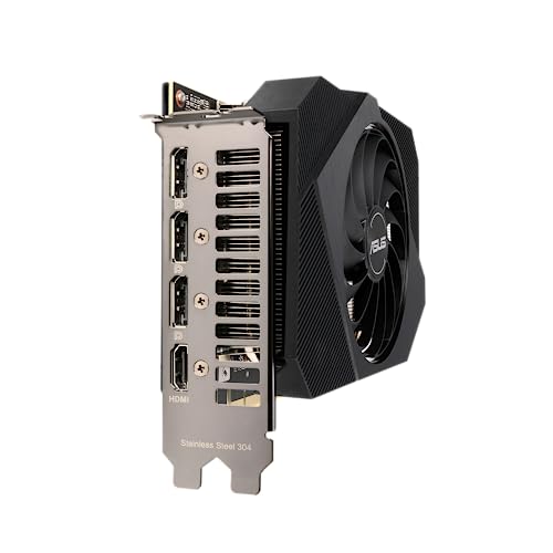 Asus TUF Gaming NVIDIA GeForce RTX 3060 V2 OC Edition Graphics Card (PCIe 4.0, 12GB GDDR6, HDMI 2.1, DisplayPort 1.4a, Dual Ball Fan Bearings, Military-Grade Certification, GPU Tweak II)