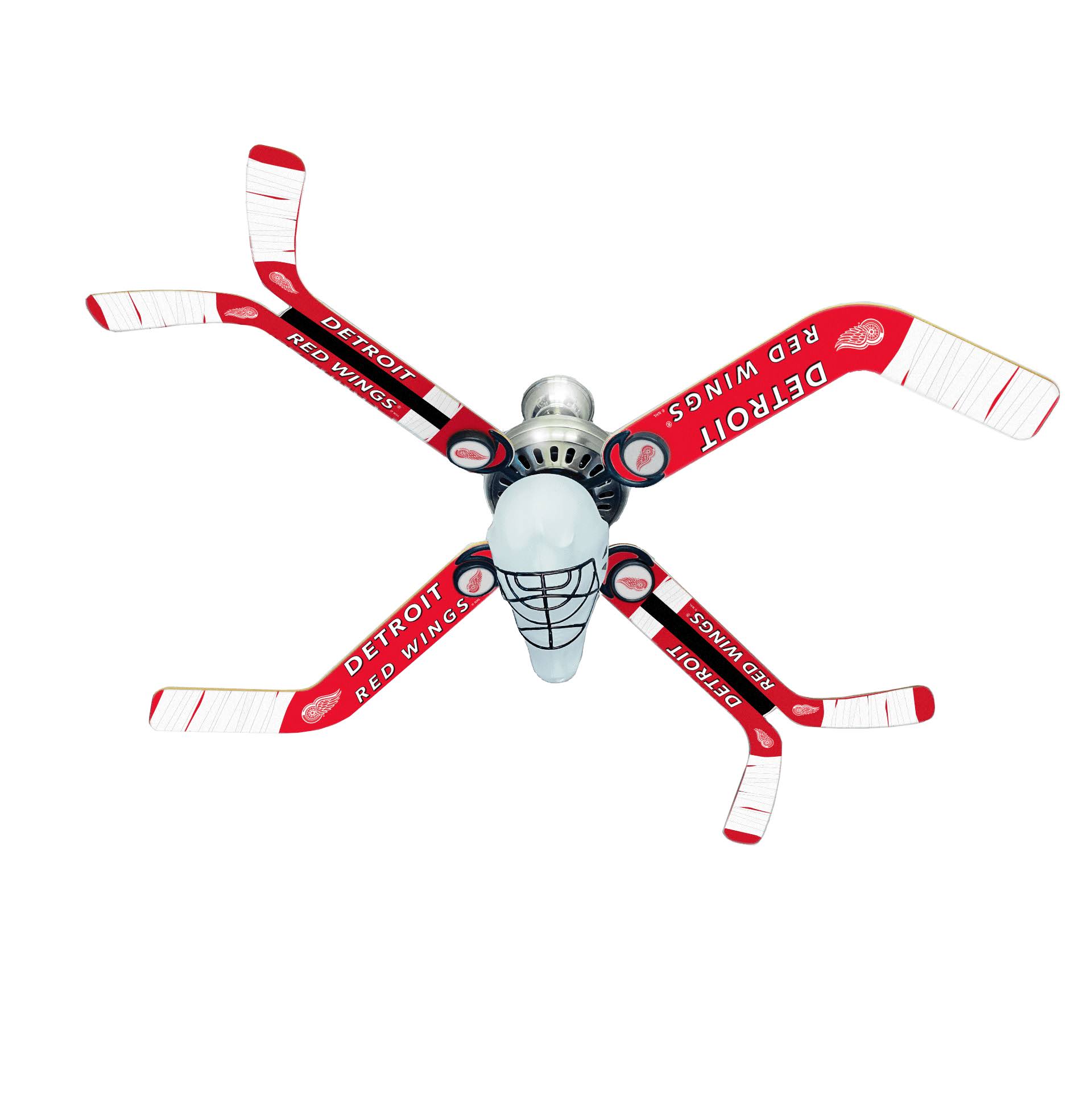 Detroit Red Wings Split Stick Team Home Ceiling Fan 4141111