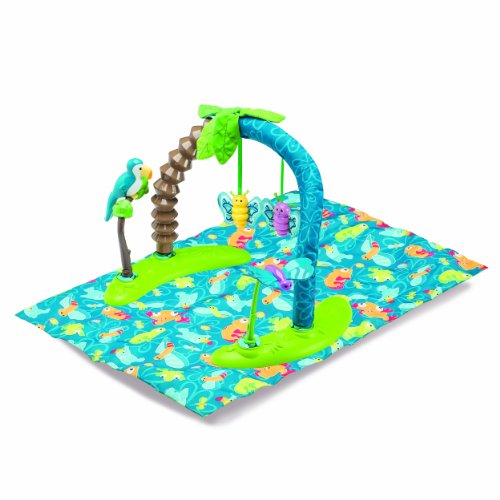 Evenflo ExerSaucer Triple Fun+ World Explorer Bouncing Activity Saucer