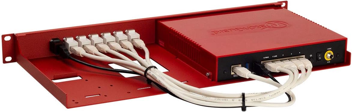 WatchGuard Firebox T40 Security Appliance Plus 1YR Basic Security Suite with Rackmount Kit (WGT40031-WW+RM-WG-T6)