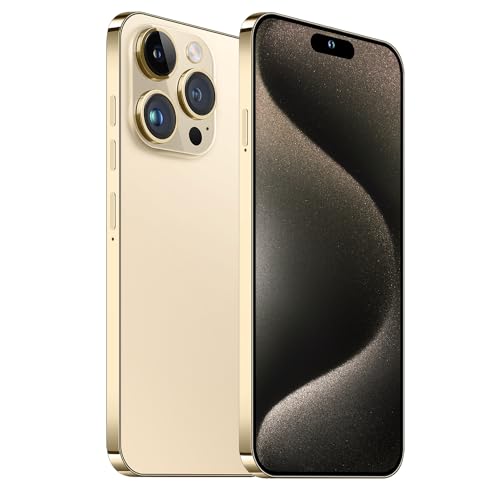 A15 PROMAX Smartphone, 6+256GB Unlocked Phone, Android 13.0, 48+108MP Zoom Camera, Long Battery Life 6800mAh, Dual SIM, 6.7“ HD Screen,5G Phone (Purple)