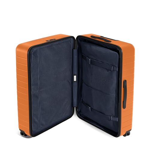 Away Large Checked Luggage, 29 Inch Hardside Suitcase with Spinner Wheels, Lightweight & Durable, TSA Lock, Clay Pink