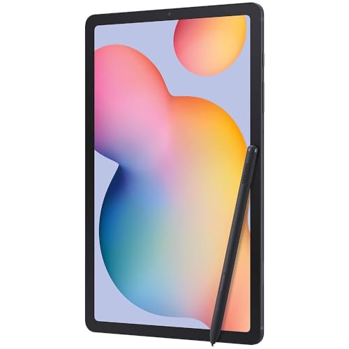 SAMSUNG Galaxy Tab S6 Lite 10.4" 64GB Android Tablet w/Long Lasting Battery, S Pen Included, Slim Metal Design, AKG Dual Speakers, US Version, Oxford Gray (Renewed)