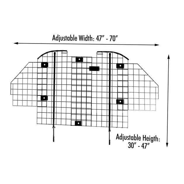 Win World Advantek Universal SUV Car Pet Barrier - Pet Supplies online store