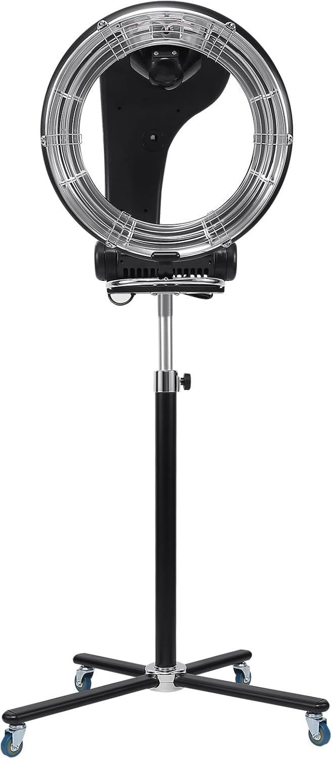 Professional Salon Standing Hair Dryer Orbiting Hair Dryer, 110V 950W Timer Adjustable Temperature Height 134-173cm, Color Treatment Hair Processor Perm Semicolor Styling Machine