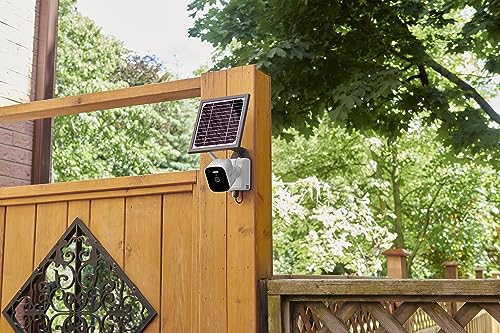 Lorex 2K Security Camera System with 32GB NVR – 8 Channel Battery Operated Wire Free Home Security System with 4 Cameras – Active Deterrence, Person Motion Detection, Weatherproof Outdoor & Indoor