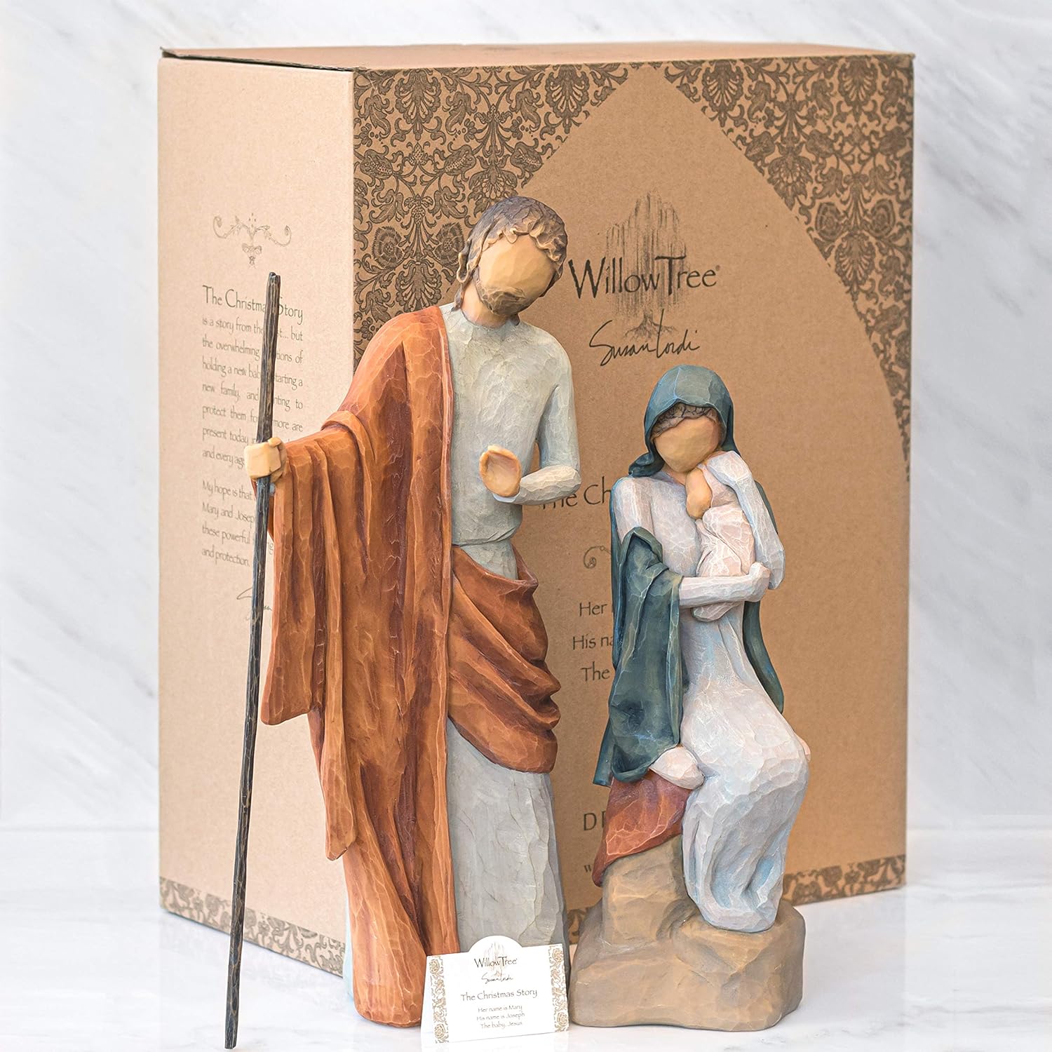 Willow Tree The Christmas Story, sculpted hand-painted nativity figures