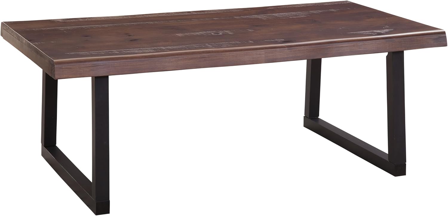Jennings - Live Edge 3 Piece Occasional Table Set - Brown