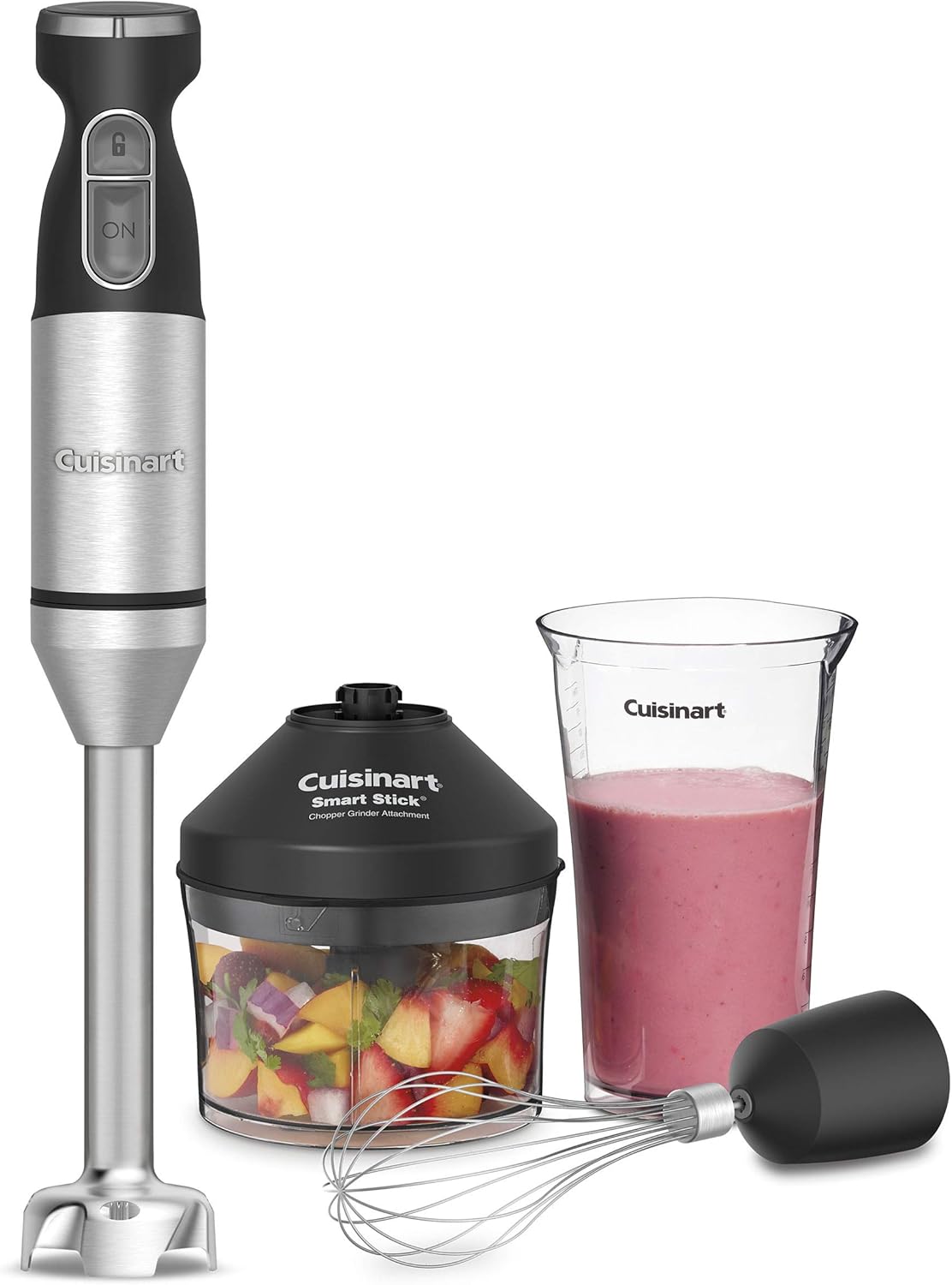 Cuisinart CSB-179 Smart Stick Hand Blender, 2019, Stainless Steel Pack of 2