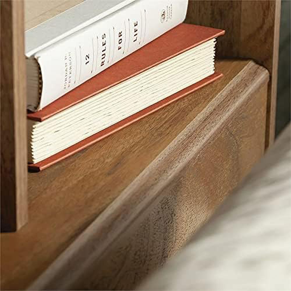 Engineered Wood Full-Queen Bookcase Headboard In Natural