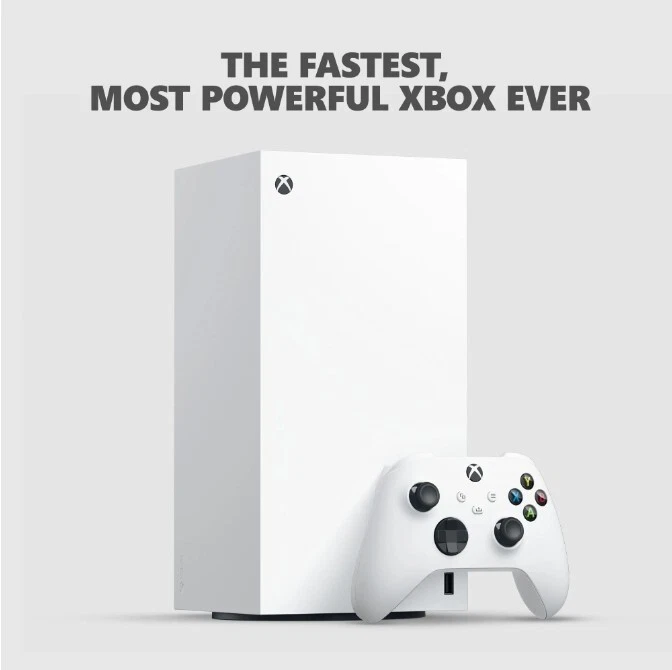 Xbox Series X 1TB Digital Edition Robot White - Includes Xbox Wireless Controlle