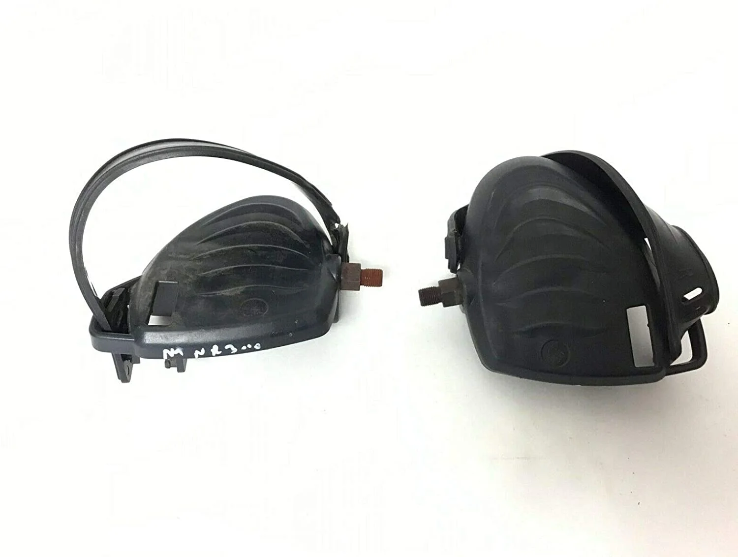 Nautilus Left and Right Pedal Pair Set w/Straps 1/2" Spindle Works W NR3000 Recumbent Bike