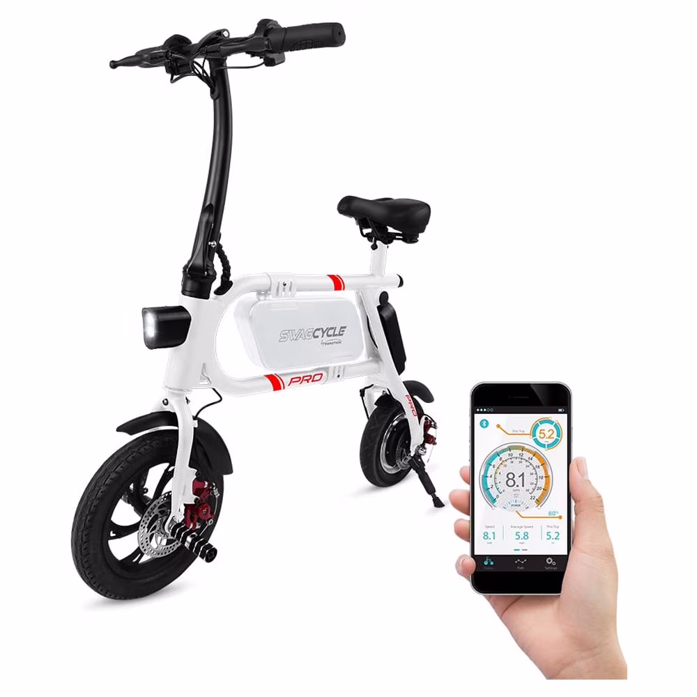 Swagtron Swag cycle Pro Pedal-Free Electric Scooter Rider