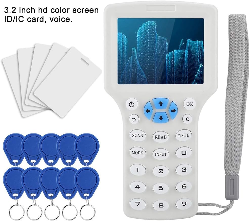 Multi Frequency Identification RFID ID Card, RFID ID Card Writer, Access Control Copy Machine Reader Kit for crack most card encryption
