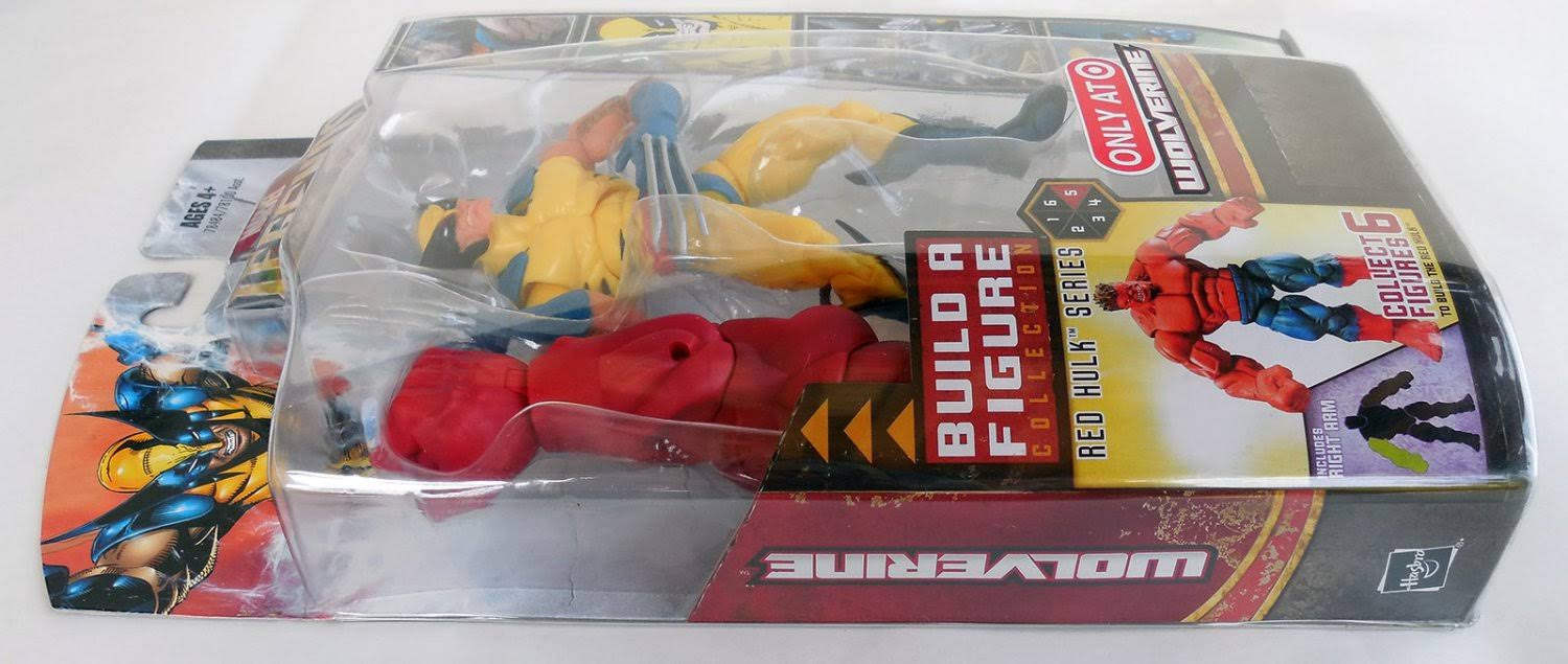 Hasbro Marvel Legends Exclusive Red Hulk Build-A-Figure Wave Action Figure Wolverine