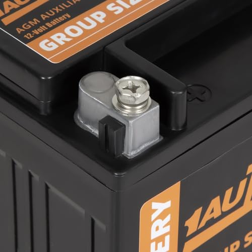 BCI Group 24F Car Battery, 12V 70Ah Automotive Battery Premium Maintenance Free AGM Batteries, 710CCA, 120RC, 36 Months Warranty
