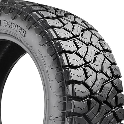 Venom Power Terra Hunter R/T+ R/T All-Terrain Mud Off-Road Light Truck Radial Tire-35X12.50R20LT 35X12.50X20 35X12.50-20 125Q Load Range F LRF 12-Ply BSW Black Side Wall