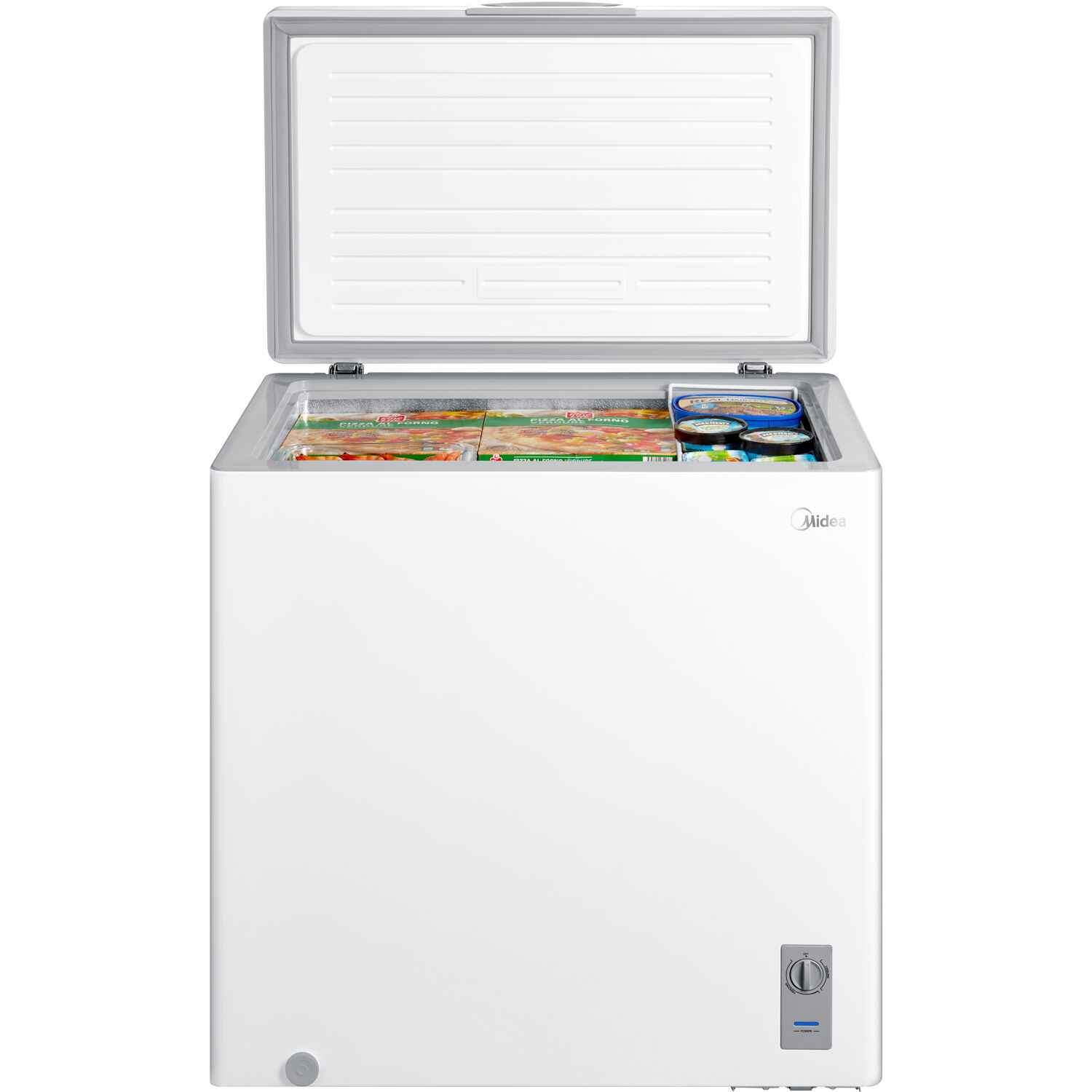 Midea 7.0-Cu. Ft. Chest Freezer with Contour Design, White