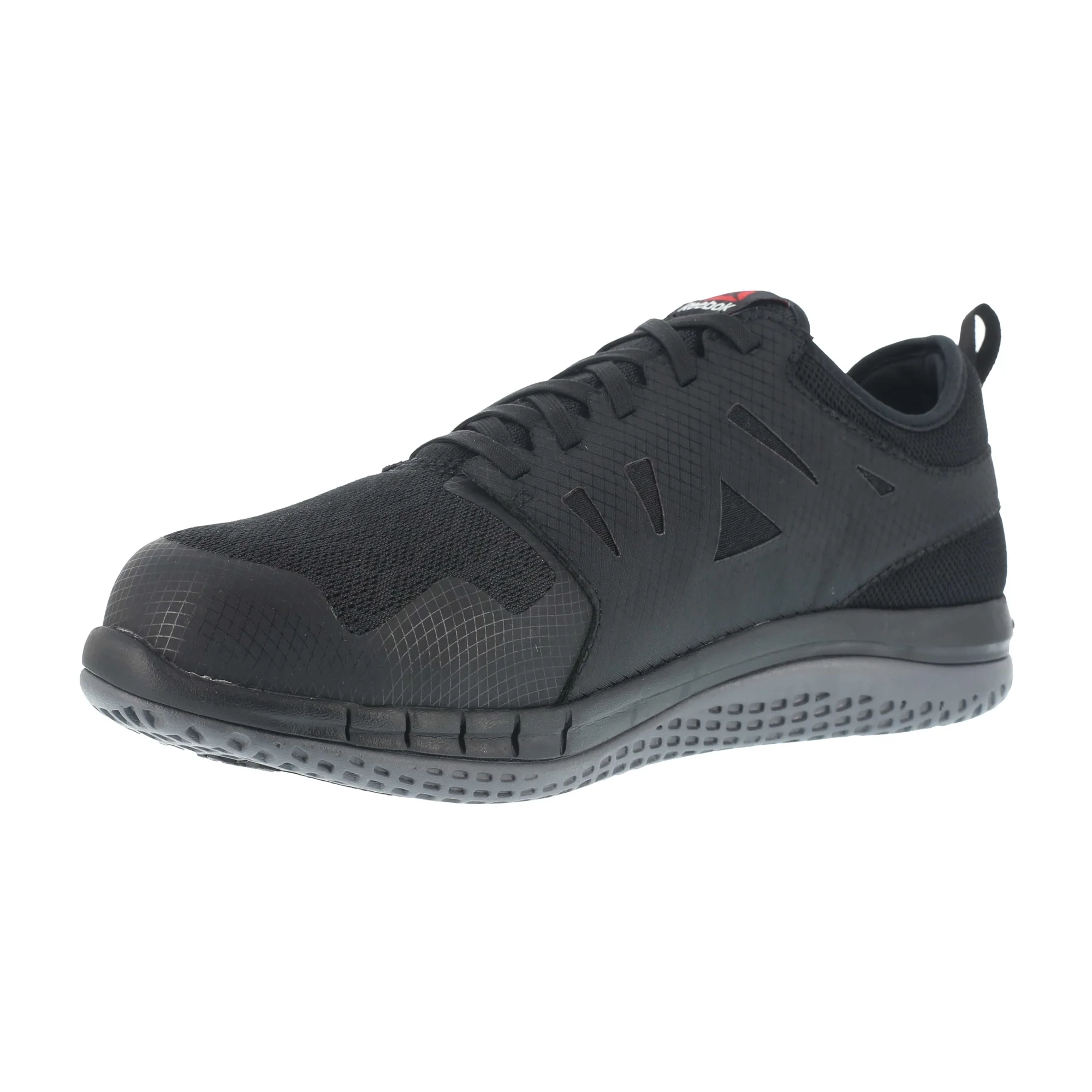 Reebok Womens Black Mesh Work Shoes Steel Toe Athletic Oxford 7 W