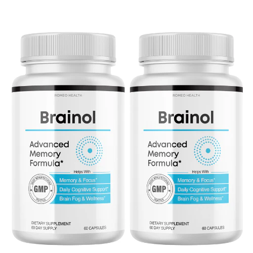 (2 Pack) Brainol - Advanced Memory Formula Dietary Supplement - Kansas Nuitrition - HNZSDS