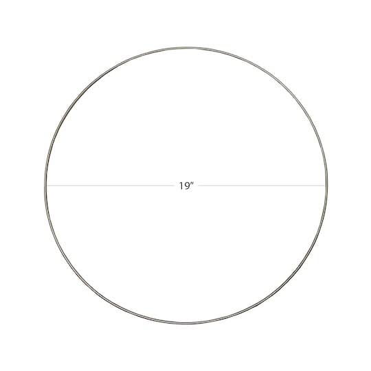 30 Pack: Gold Metal Wire Floral Hoop by Ashland | 19 in | Michaels