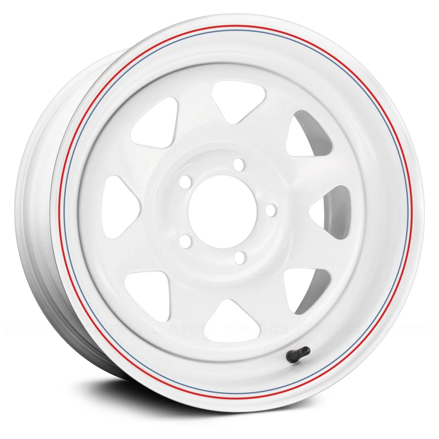 Raceline 8067055 - 8 Spoke Series 16x22 Gloss White Wheel
