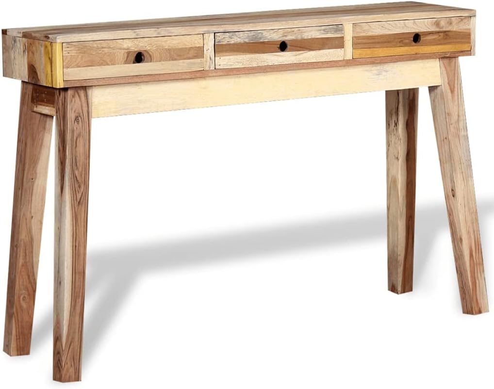 vidaXL Console Table Solid Reclaimed Wood
