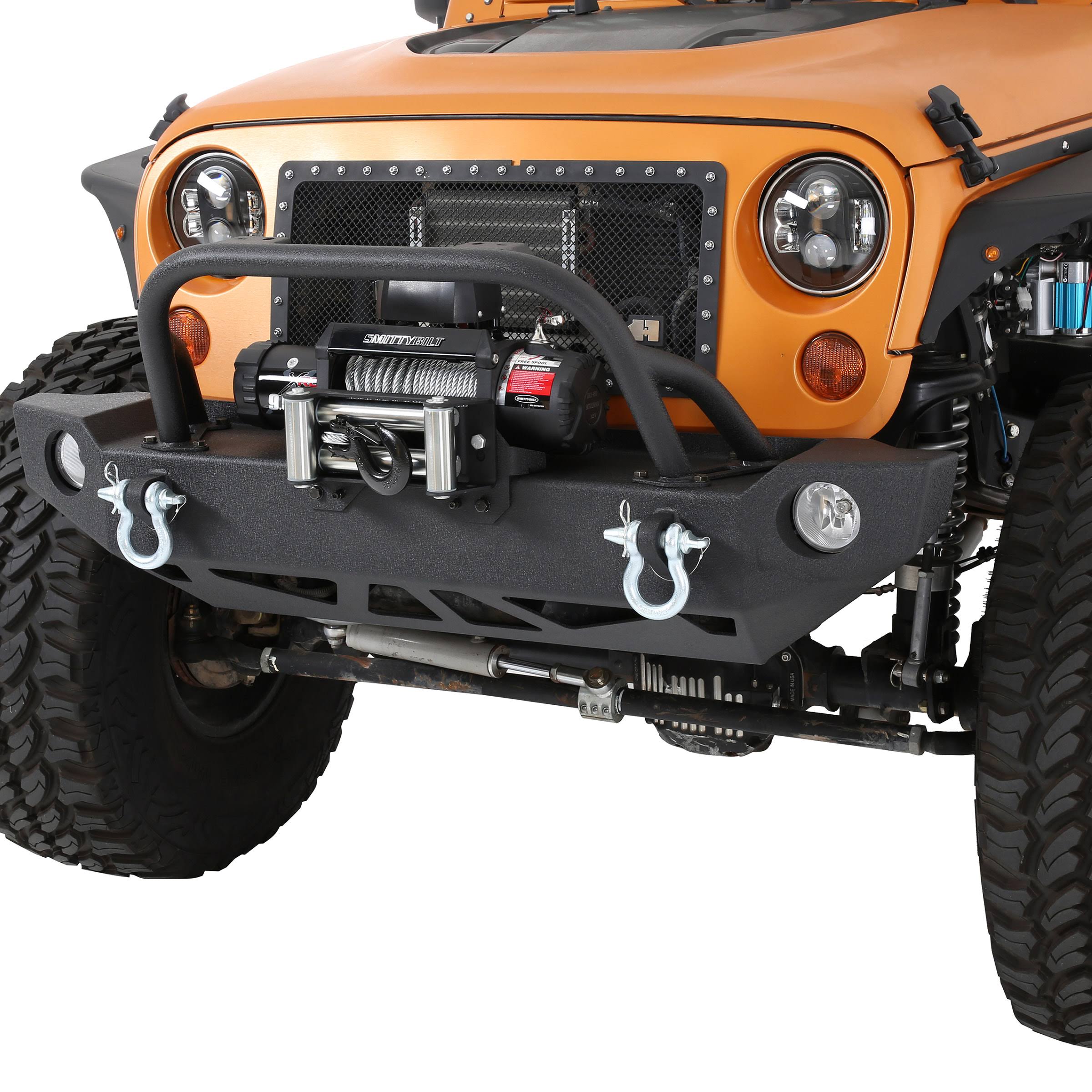 Jeep Wrangler Smittybilt SRC Carbine Front Bumper 76744