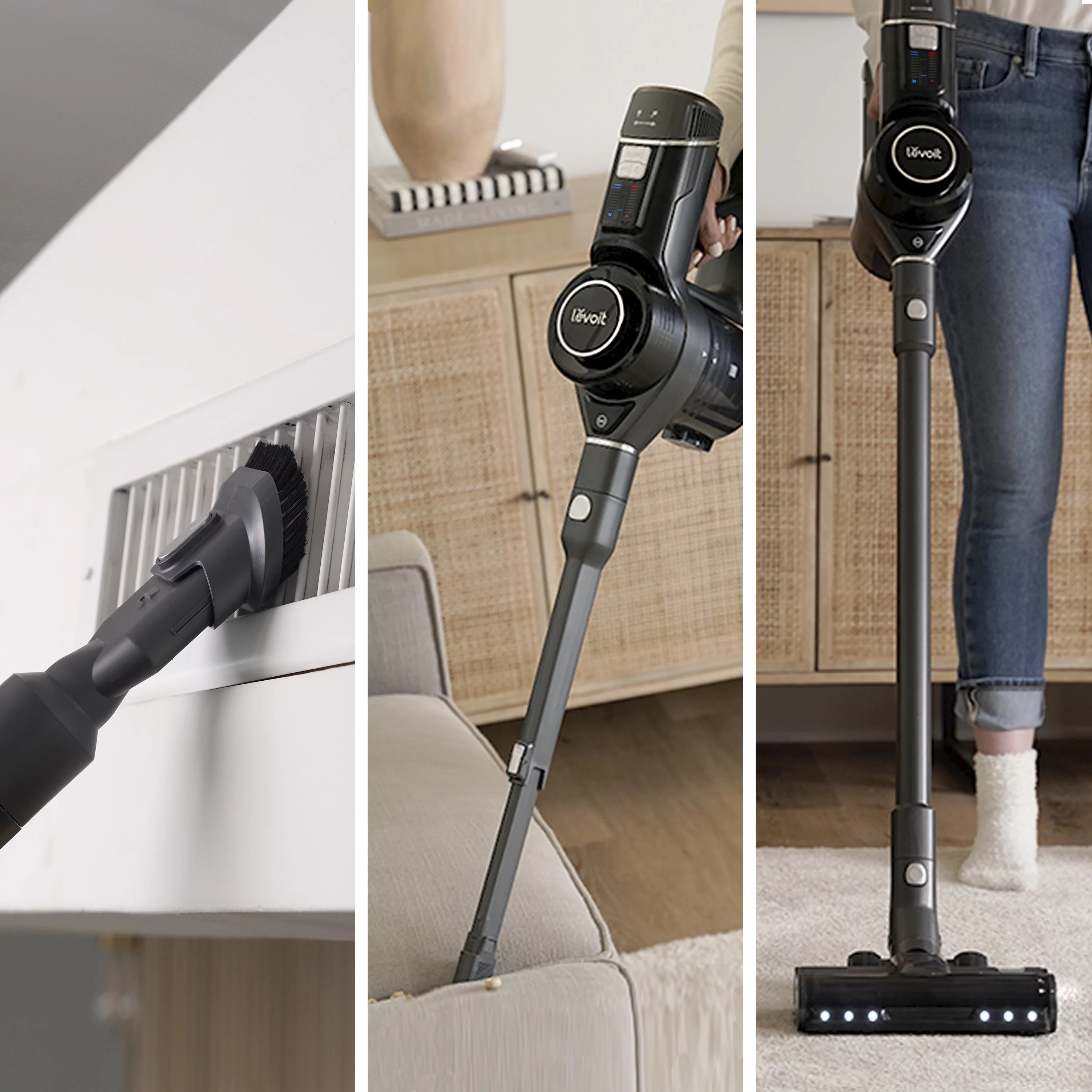 Levoit VortexIQ 40 Flex Plus Cordless Stick Vacuum
