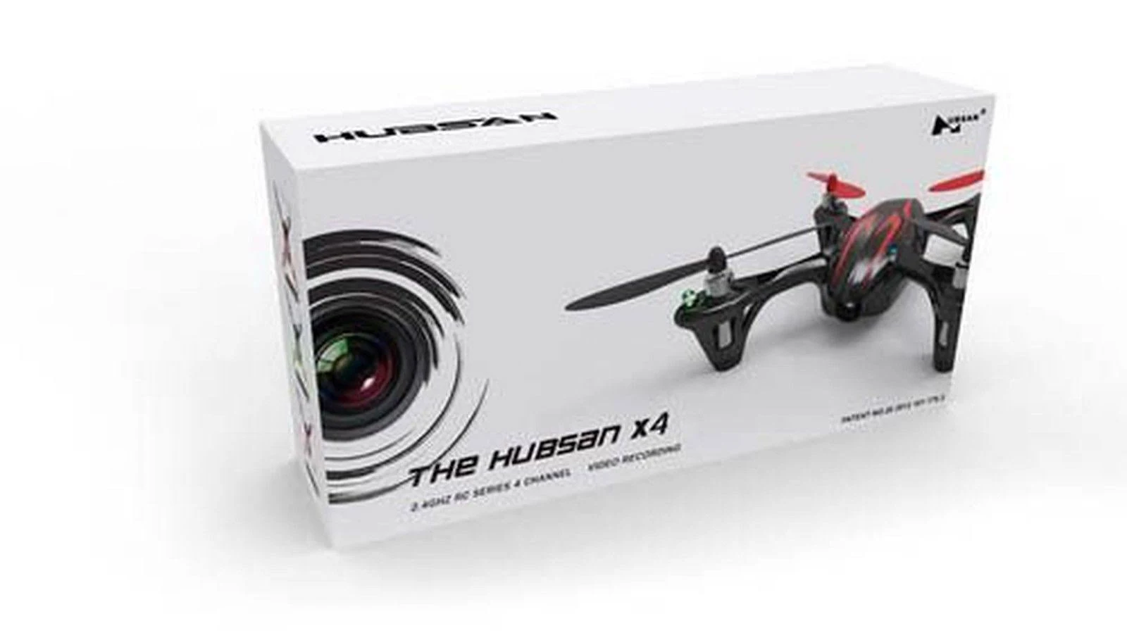 Hubsan X4 2.4 GHz 4-Channel RC Quad Copter with Camera - Black/Red