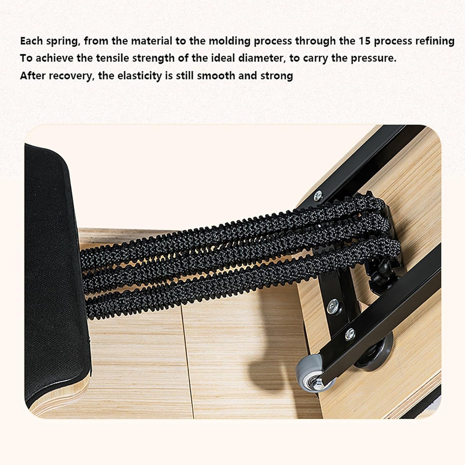 All-in-one Pilates Reformer Workout Machine for Home Gym, Great for Toning The Entire Body, Burning Fat and Strengthening Major Muscle Groups, Up to 330 lbs Weight Capacity