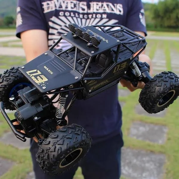 RC Car 1:12/1:16 2.4 GHz Off-Road Bigfoot Rock Crawler, 1:16 / Black