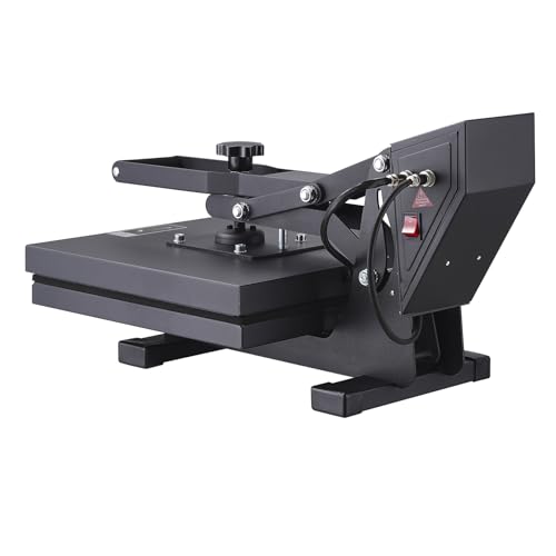 VEVOR 15x15 Heat Press Machine 8 in 1 Combo Tshirt Press Machine with Tumbler Press, 360° Swing Away Digital Multifunction Heat Transfer Sublimation for Printing T Shirts Mug Hat Plate Cap