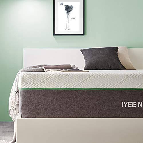 Queen Size Mattress, 10 inch Iyee Nature Cooling-Gel Memory Foam Matt