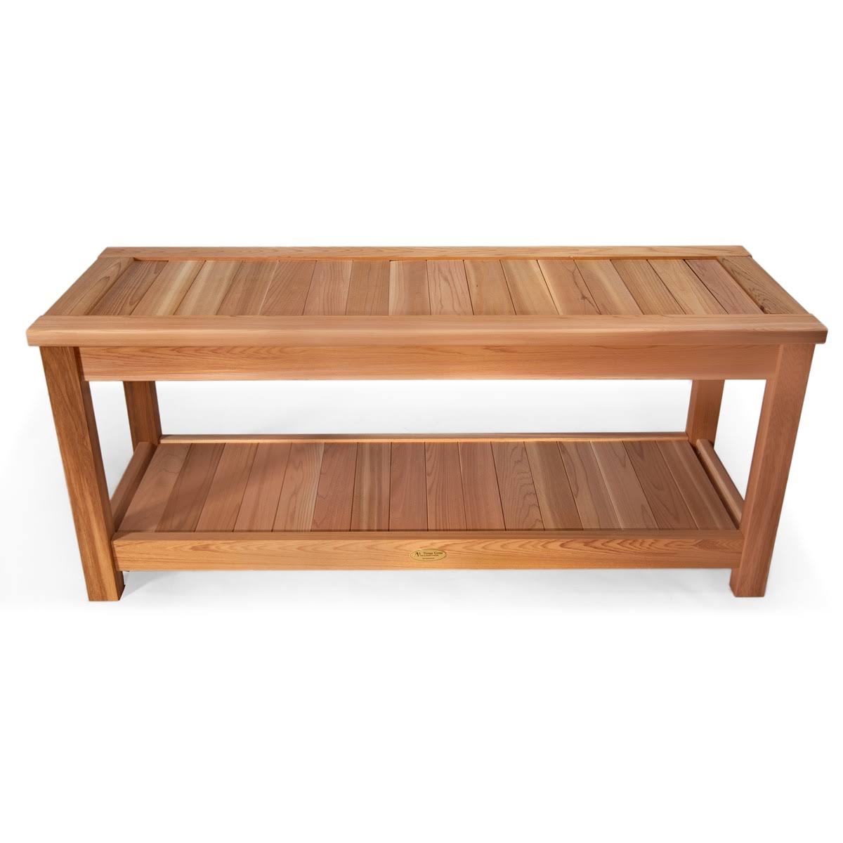 All Things Cedar SB44 Deluxe Sauna Bench - Cedar