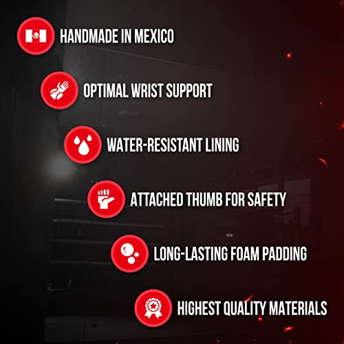 CLETO REYES Training Boxing Gloves with Hook and Loop Closure for Sparring and Heavy Punching Bags, Men and Women, MMA, Kickboxing, Muay Thai
