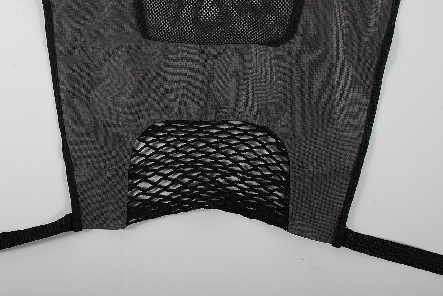 Emanuele Bianchi Design Petego Dog Kar Soft Barrier, Anthracite with Black Mesh