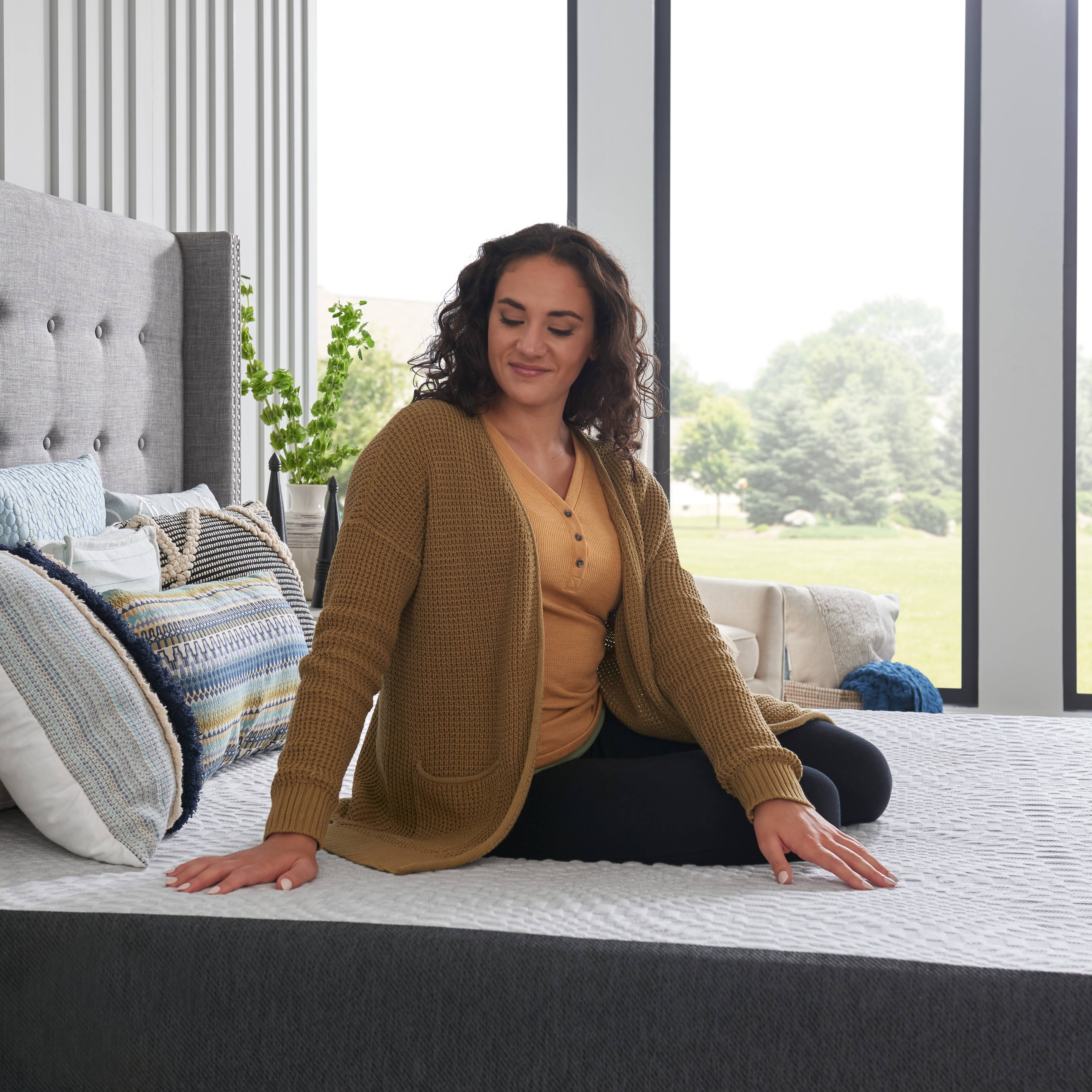 Sealy 10-Inch Medium Memory Foam Mattress - Twin