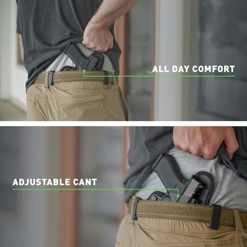 Alien Gear Cloak Tuck 3.5 IWB Holster - Everyday Carry Gear - Custom Fit - Full Cant & Ride Height Adjustable - Made in The USA - Right or Left Hand