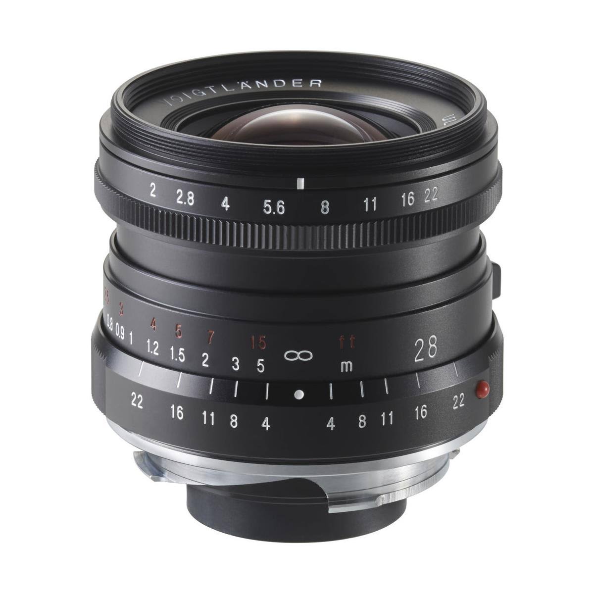 Voigtlander Ultron 28mm f/2.0 Lens, Leica M Mount,Black BA288A