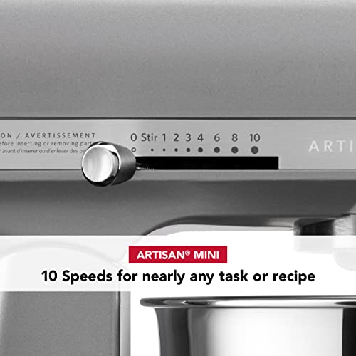 KitchenAid Artisan Mini 3.5 Quart Tilt-Head Stand Mixer - KSM3316X - Candy Apple Red