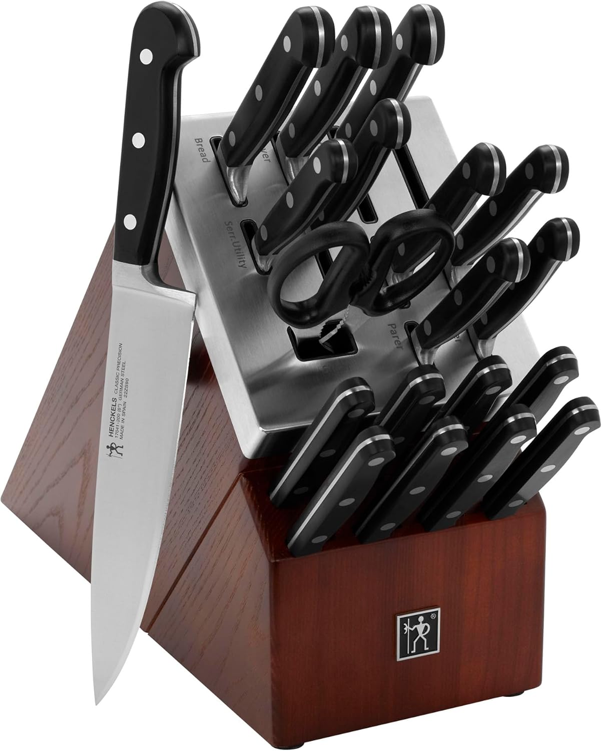 Henckels Classic Precision 20-pc Self-Sharpening Knife Block Set