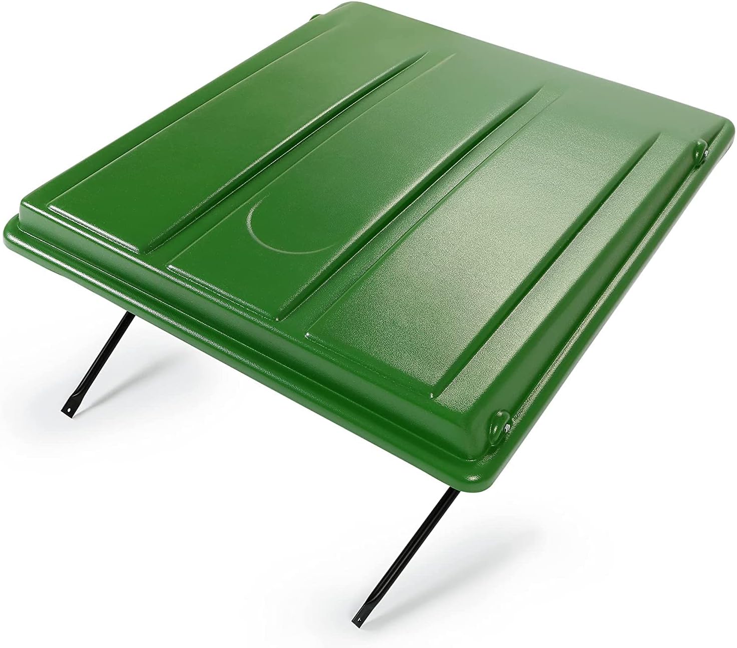 Kojem Green Tractor Canopy Compatible with John Deere Compact Utility Tractors with rops 34" Wide or Less. Fit 1 1/2" x 3", 2" x 2" or 2" x 3" ROPS Sun Shade Canopy with Bracket 35" W x 40" L