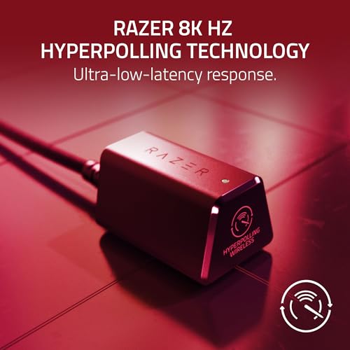 Razer Viper V3 Pro Wireless Esports Gaming Mouse: Symmetrical - 54g Lightweight - 8K Polling - 35K DPI Optical Sensor - Gen3 Optical Switches - 8 Programmable Buttons - 95 Hr Battery - Black