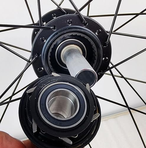26" Mountain Bike Wheelset Center-Locking Disc Brakes Rims Sealed Bearing Hubs Support 8-12 Speed Cassette Thru Axle Wheel Set Front 12 * 100mm Rear 12 * 142mm