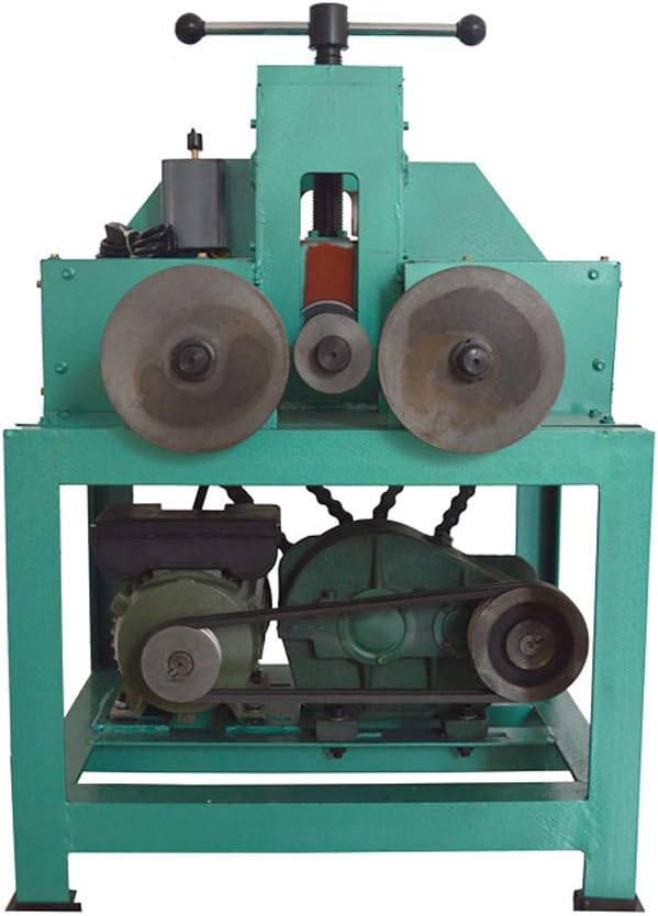 HayWHNKN Electric Tube Roller Bender Electric Pipe Bender Multi-function Pipe Bender Machine Pipe Tube Bender for Circular Square Tube Bending 110V