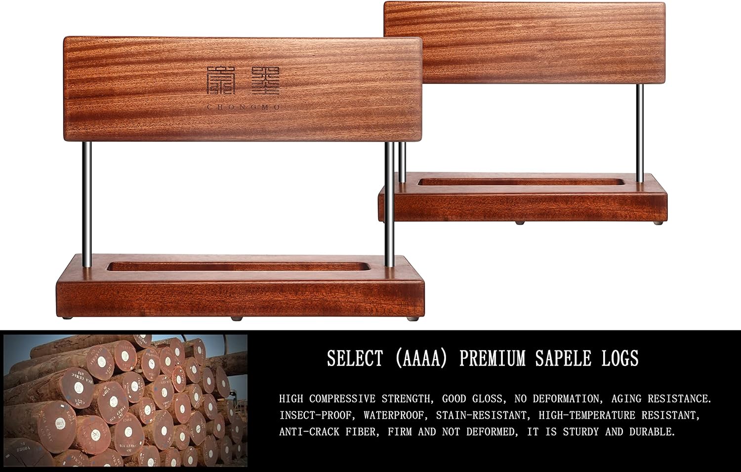 Professional Kitchen Knife Set 7 Pieces - Japan VG10 Super Steel 67 Layer Damascus Steel Shell Resin Handle Kitchen Knife Set with Sapele Magnetic Knife Holder