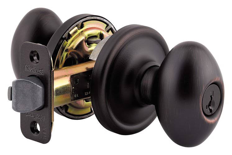 Kwikset 740l-514sgc Laurel Entry Door Lock Smart Key Iron Black Finish with New Chassis