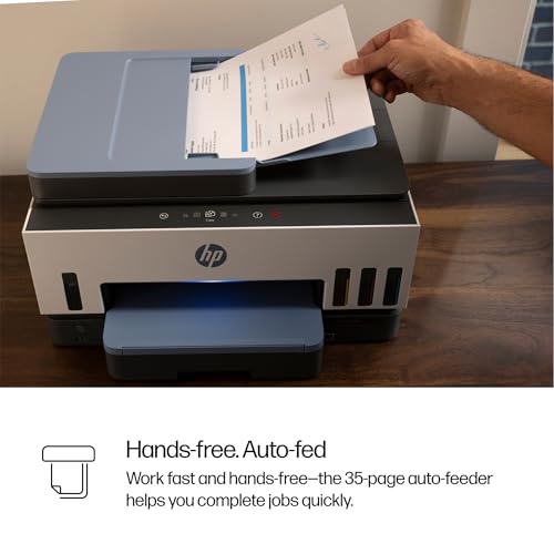 HP Smart Tank 7602 Wireless All-in-One Ink Tank Printer with 2 years of ink included,Print, scan, copy, fax, Best-for-home, Refillable ink tank (28B98A)